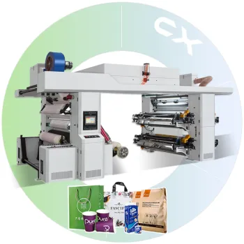 Plastic and Paper Bag Logo Printing Machine