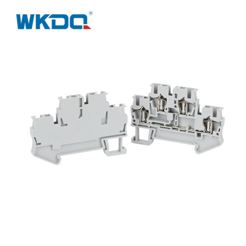 Double Level Spring Terminal Block