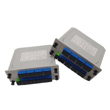 Yuanyi Factory Cassettes à fibre optique haute densité directe: séparateur 1x2 à 1x16 avec connecteurs SC UPC / APC