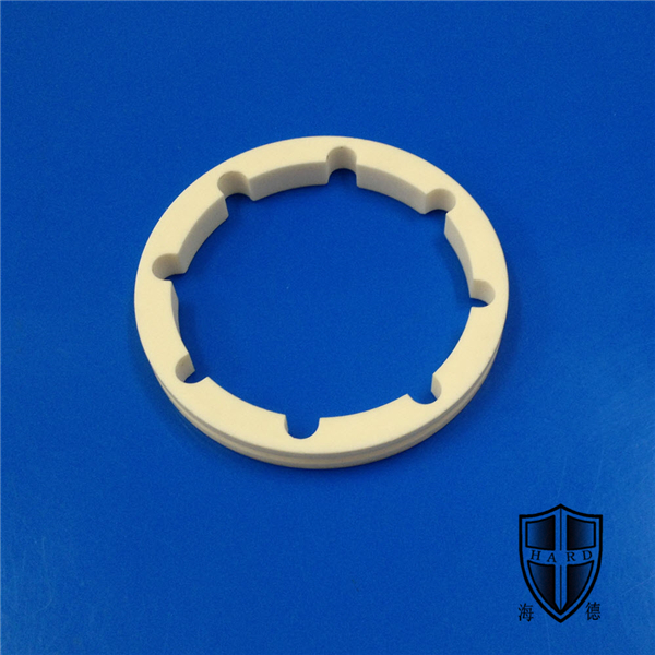 Mango de anillo de cerámica de circonio alúmina de alta precisión abrasivo