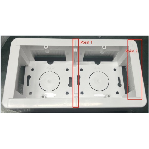 Custom Injection Abs Housing Molding Parts Plastic Casing