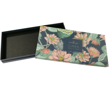 Petal pattern gift set collection lid base box