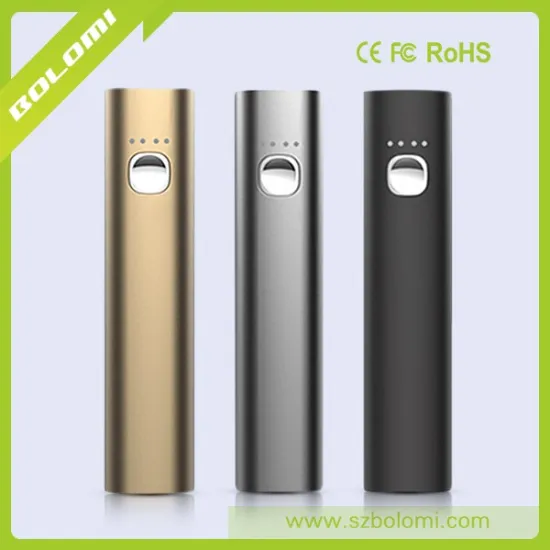 Portable promotion Power Bank 18650 battery charger 2200~3400mAh full metal charger