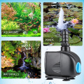 Heto 343.4GPH Submersible Pump(1300L/H, 20W), 7ft High Lift, Fountain Pump for Fish Tank, Pond, Aquarium, Statuary, Hydroponics