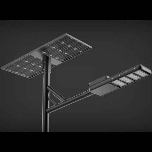 80W solar street light with battery and panel