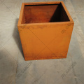 Corten Steel Rusty Flowerpot Metal Planter