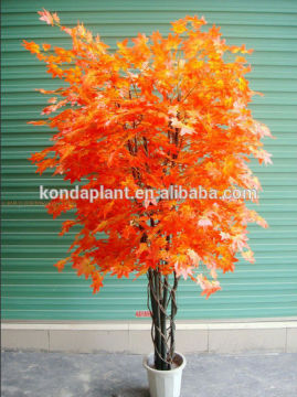 High quality chinese artificial red maple tree,fake maple tree,Manufacturer lower price