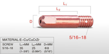 HOBART 379296 Contact Tip