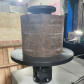 Flange de anel de aço horizontal dividido Máquina de marcação rotativa