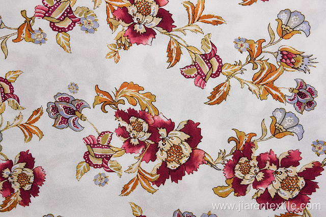 Reliable Quality Vintage Flower Pattern Printed Fabrics