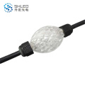 waterproof outdoor color changing pixel led ball string