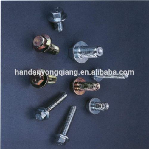 flange bolts grade 8.8 zinc plated