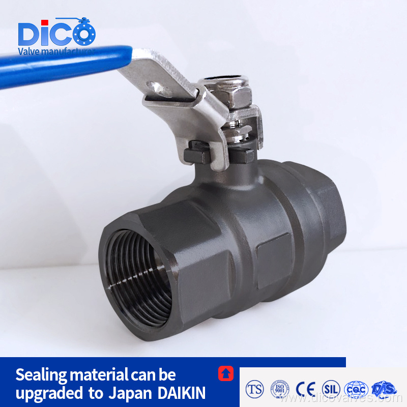 Water Treatment Wcb/CF8/CF8m 2PC Industrial Ball Valve