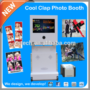High Return Cheap Digital Camera Free Standing Photo Booth