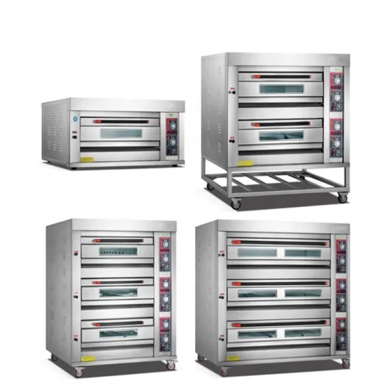 Electric Two-Deck Bread Baking Pizza Oven for Hotel Kitchens and Bakeries