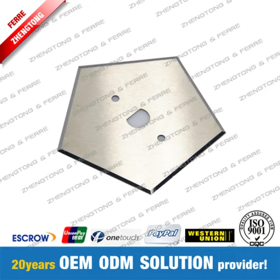 Double-Sided Pentagonal Blade for Bag Cutting