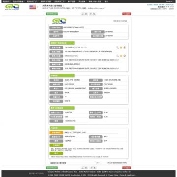 서랍 슬라이드 미국 가져 오기 데이터 샘플