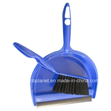 2 in 1 Plastic Dustpan & Brush Set