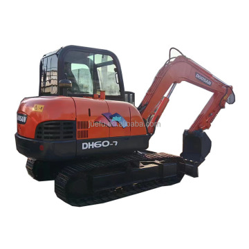 Gebruikte Doosan Dh60-7 Mini Excavator: Uitstekende staat en klaar voor bouwmachines taken