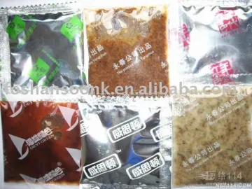 seasoning/condiment/flavouring pouch packaging machine
