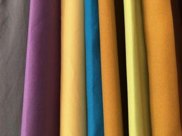 100% polyester microfiber dyed fabrics