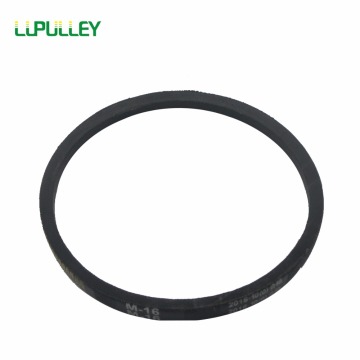 LUPULLEY V Belts Type M Black Rubber Closed Loop Belt Thickness 6mm M36/37/38/39/40/41/42/43/44/45 Transmission Belt