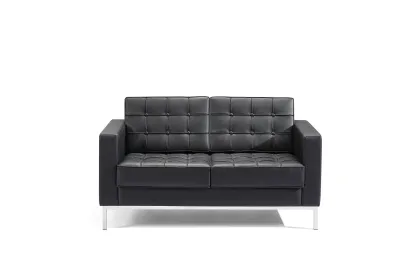 Office Reception Business Genuine Leather Sofa Furniture