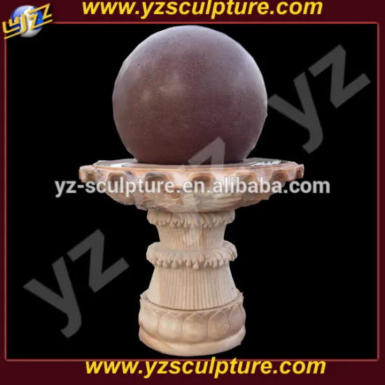 natural marble rolling ball water fountain for sale