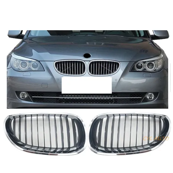 BMW 5 Series E60 E61 Front Radiator Grille - Mesh Grill Modification Kit 2003-2009