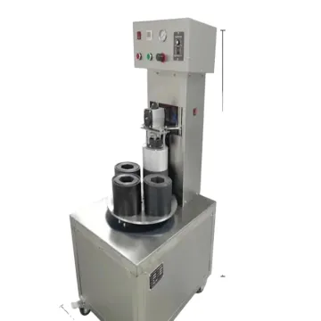 Four Mold Semi-Automatic Pickles, Chili Sauce Glass Jars Vacuum Capping Sealing Machine