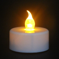 Candele LED senza fiamma alimentate a batteria bianca calda