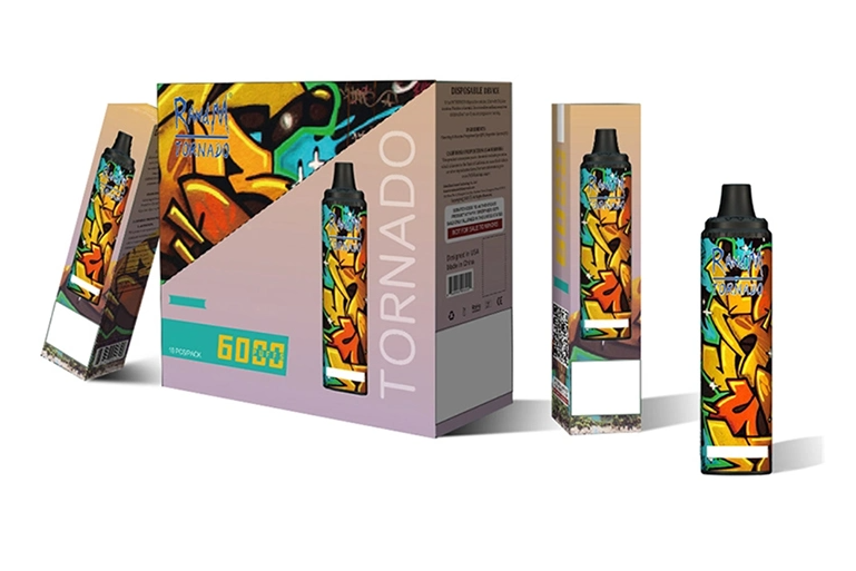 Melhores sabores Randm Vape 6000 Puffs descartáveis