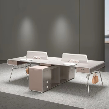 Partizioni del cubicolo modulare per mobili per ufficio | Tabelle e scrivanie della workstation MDF
