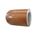 PVC film laminated wood grain steel