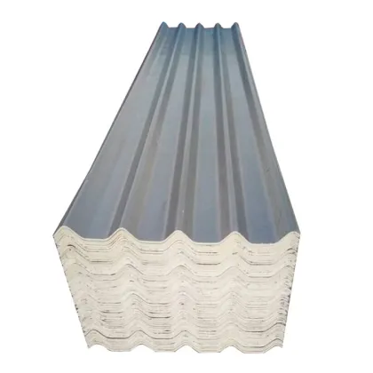 Glazed MgO Roofing Sheets Fireproof Material