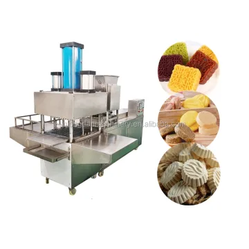 Stable Performance Polvoron Moulding Machine: Kue Koya Powder Cake Pressing Sugar Cube Making Machine for Sale