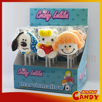 Cute and Sweet Marshmallow Lollipop Candy for children