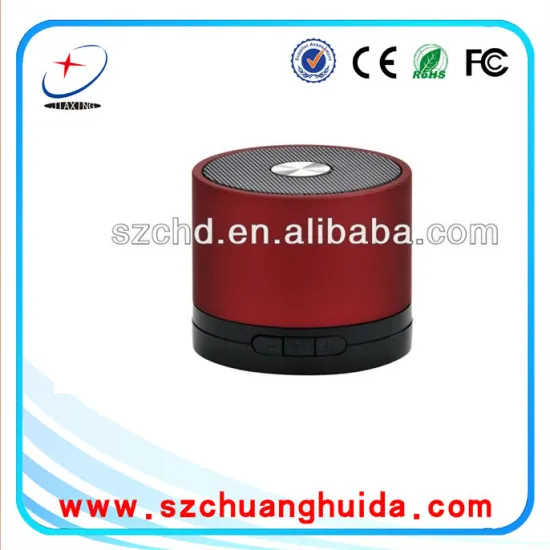 Mini bass cube bluetooth speaker portable with both mono and stereo