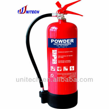 9KG Dry Powder Fire Extinguisher with ST12 cylinder EN3