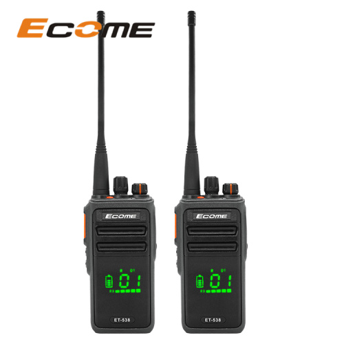 Ecome ET-538 Handhell ​​Ham Radio Digital Handlod