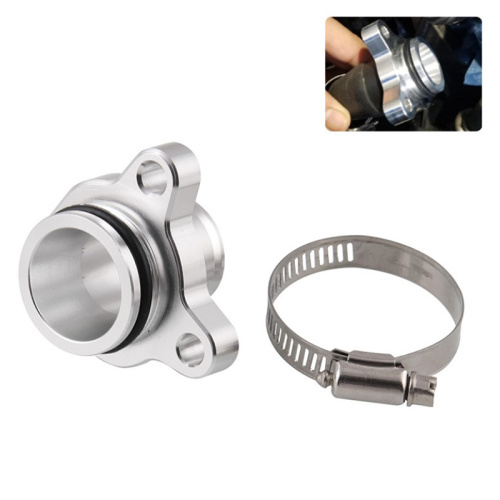 Automobile water pipe joint with clamp aluminum