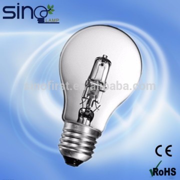 A55 28W E27 Clear Eco Halogen Lmap Bulb 2000 Hours Lifespan