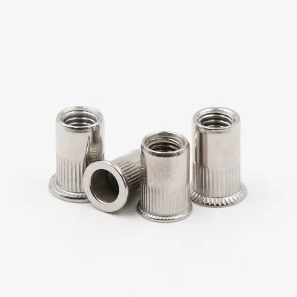 Made in China: Rivet Nut/Rivnut Flat Head Metric Rivet Nut Threaded Inserts (Nutsert) Countersunk Head Splayed M5, M6, M8 Riveting Nuts