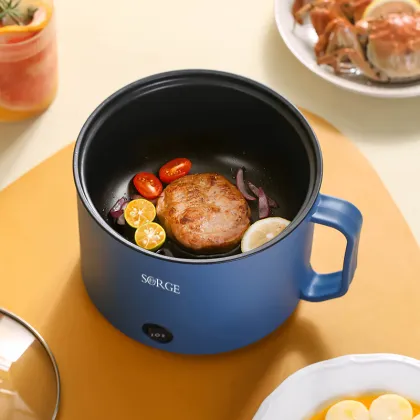 Multi-Function Electric Hot Pot Rice Cooker with Steamer