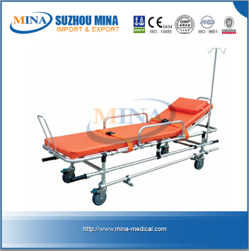 Luxurious Hydraulic Rise-and-Fall Stretcher Cart /Patient Trolley (MINA-2A)