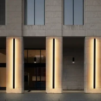 Yunduo Outdoor Wall LED Lights - Long Strip Wall Lamp Decoration