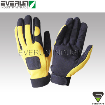ER9762Y Hand tool working gloves Synthetic leather palm gloves