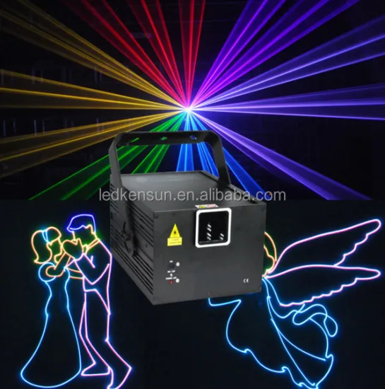 Ready to Ship RGB Three Color Animation Programmable Mini Laser Disco Lights