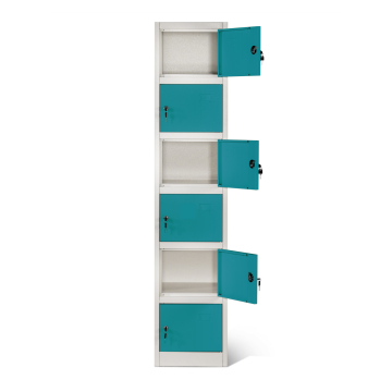 6 Tier Steel Lockers for Self Storage Solution