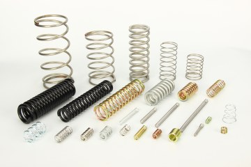 Group pictures of compressed springs